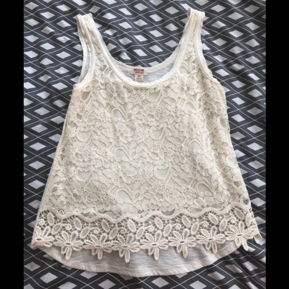 Lace Crop Tank